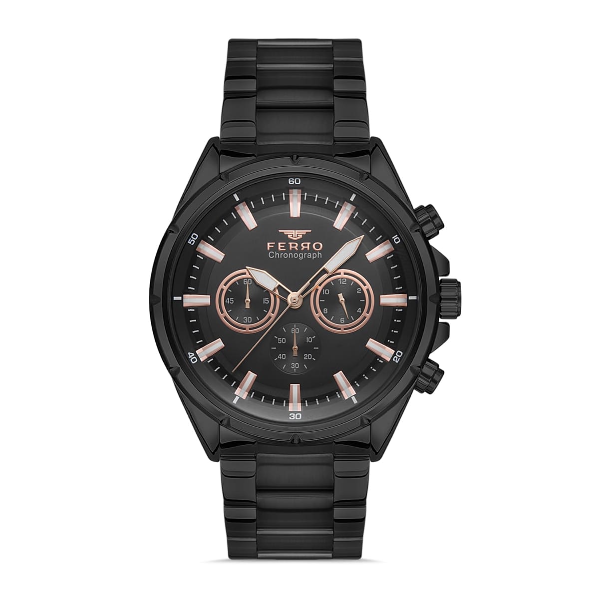 MONTRE FERRO HOMME M.FONCTION ACIER